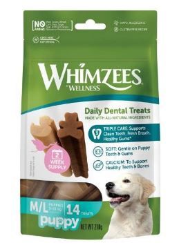 Whimzees Puppy M/L 14x