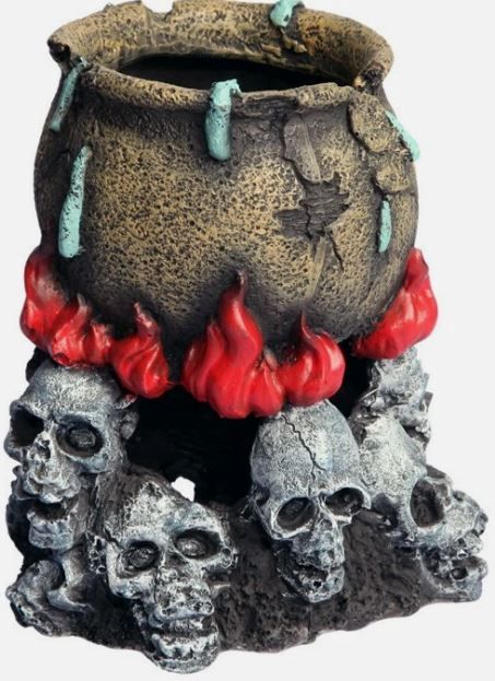 Skull Fire with Couldron