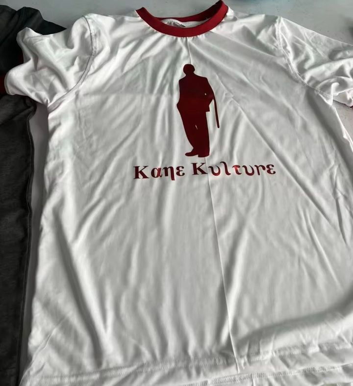 Kanemaster Shimmer t-shirt with custom logo