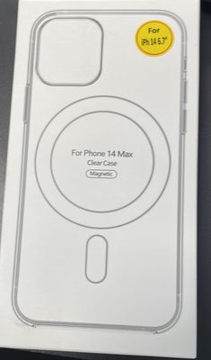 IPhone 14 Max magnetic clear case