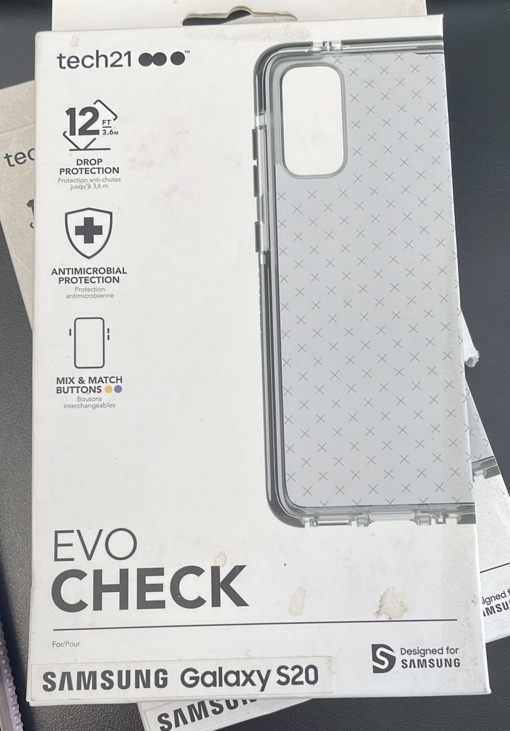 Samsung s20 evocheck case