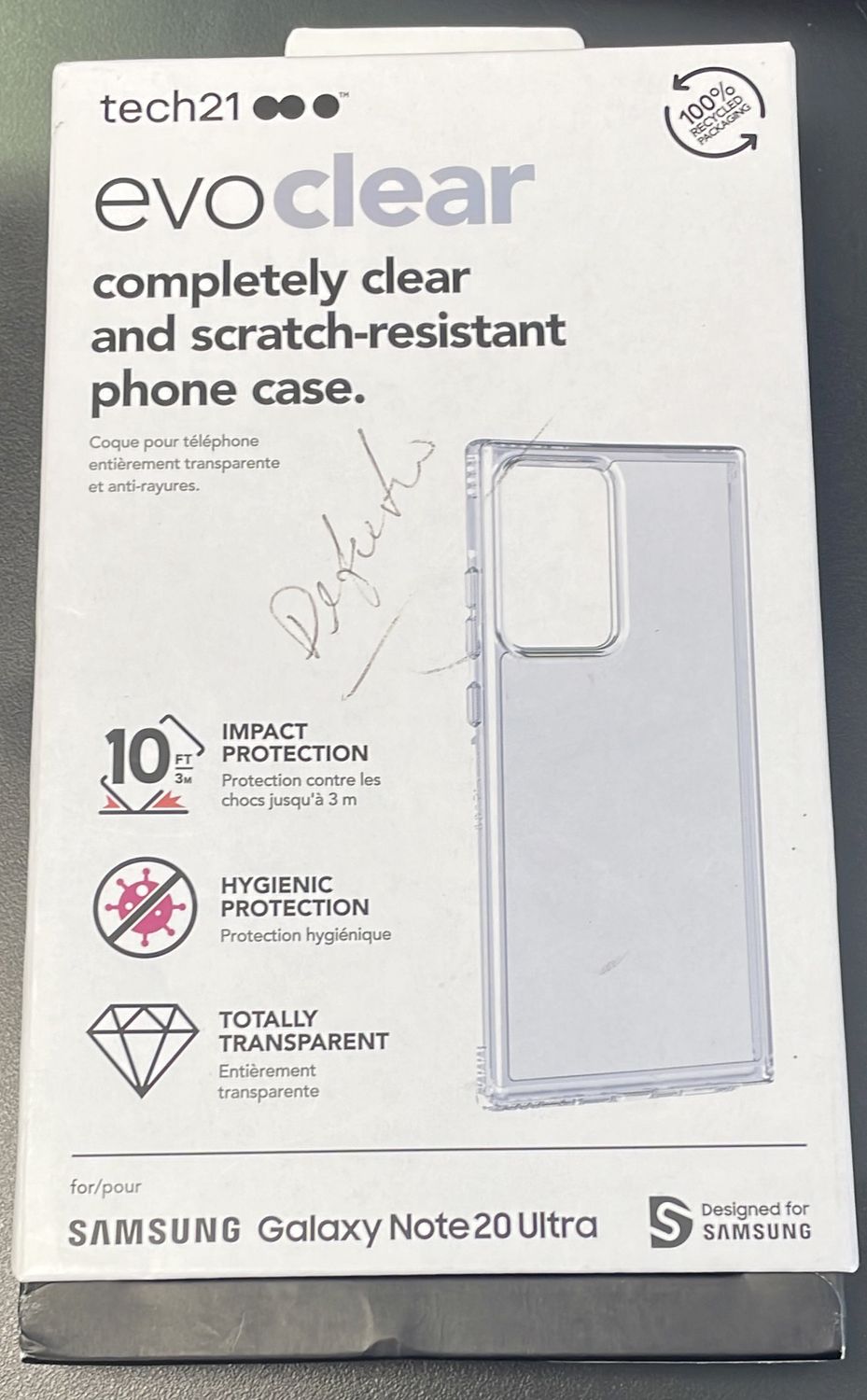 Samsung Note 20 Ultra Evoclear case