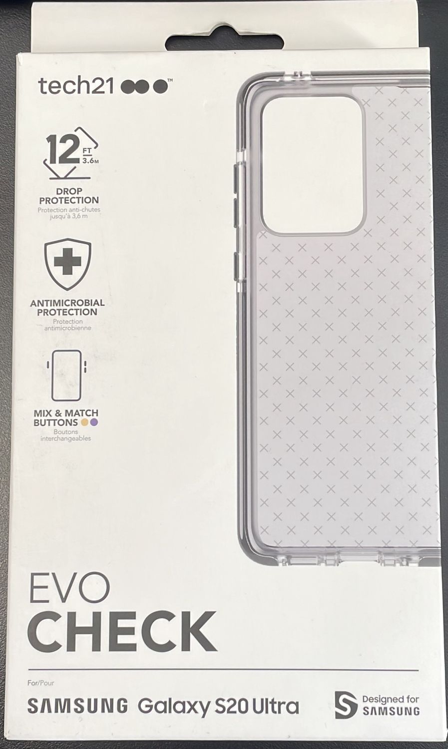 Tech 21 evo check Samsung Galaxy S20+ Phone Case