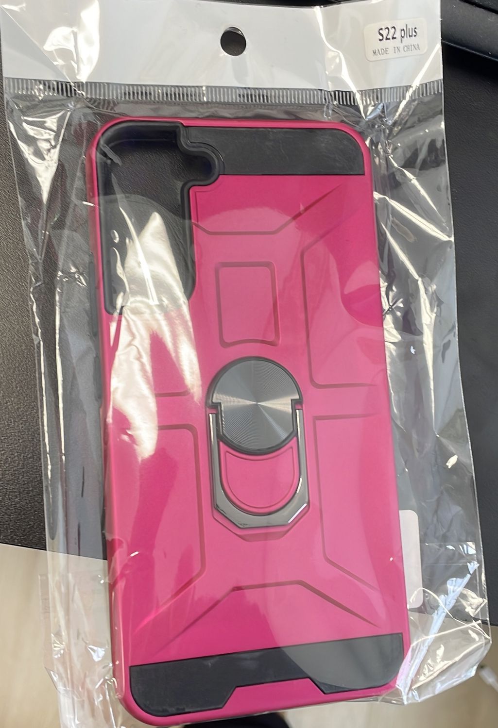 samsung S22+ case with ring