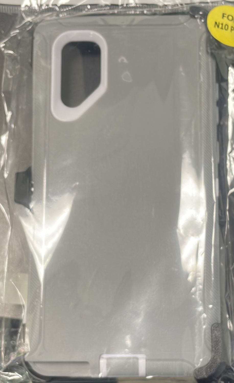 Samsung note 10 plus hard case with clip