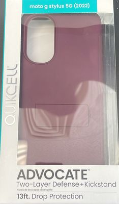 Motorola g stylus 5G Quikcell Advocate case