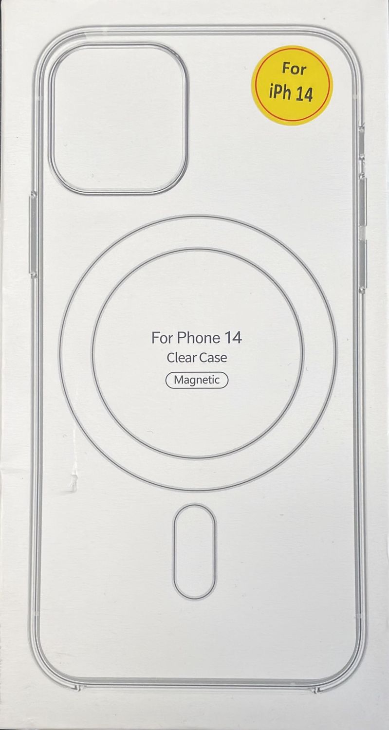 IPhone 14 Magnetic Clear Case