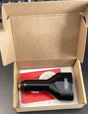 unitek 3 port car charger