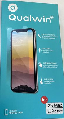Qualwin screen protector for IPhone XS Max/11 ProMax
