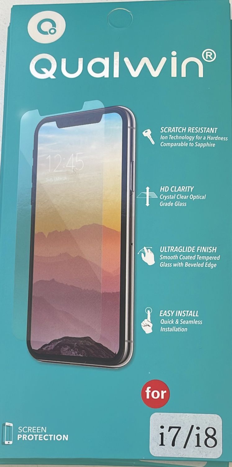 Qualwin Screen protector for Iphone 7/8