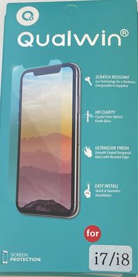 Qualwin Screen protector for Iphone 7/8