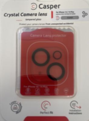 Casper Camera Lens Protector Compatible For iPhone 14 / 14 Plus (Crystal Full Cover)