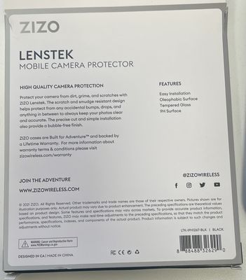 Iphone 12 ProMax zizo lens protector