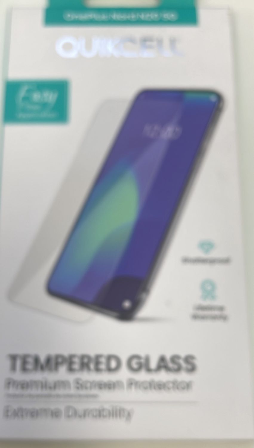 Quikcell Tempered Tempered Glass Screen protector