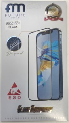 FM Future mobile Dustproof Screen protector for S22+/S23+ Black