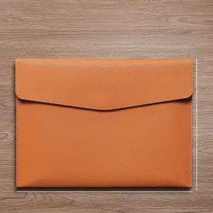 1pc Large Capacity A4 Document Bag, Color: Brown