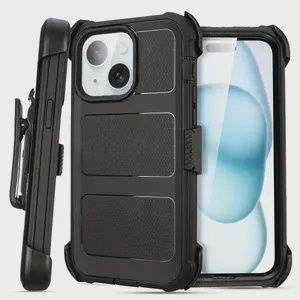 Heavy-duty Triple Protection Phone Case For IPhone 13 Shockproof