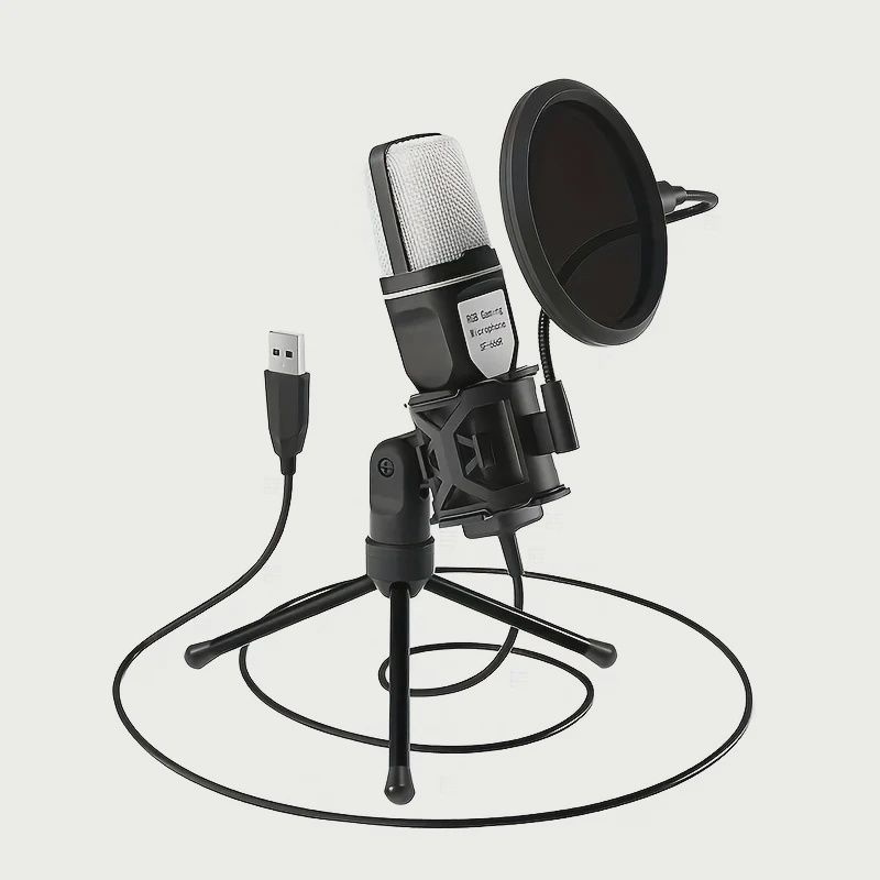 Gaming Microphone, USB PC Microphone