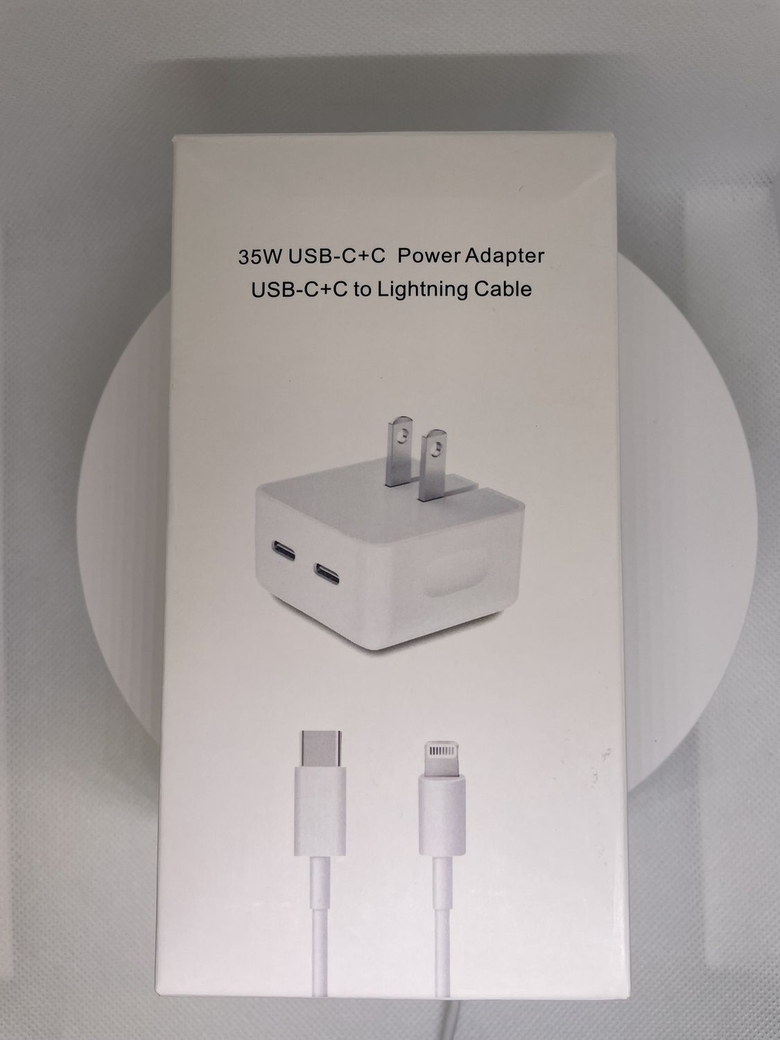 Apple 35W C+C power adaptet type c to lightening adapter