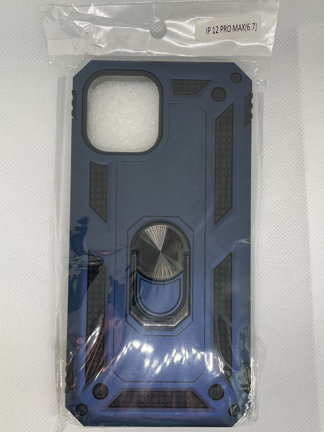 iphone 12 ProMax Protective case with ringstand, Color: blue