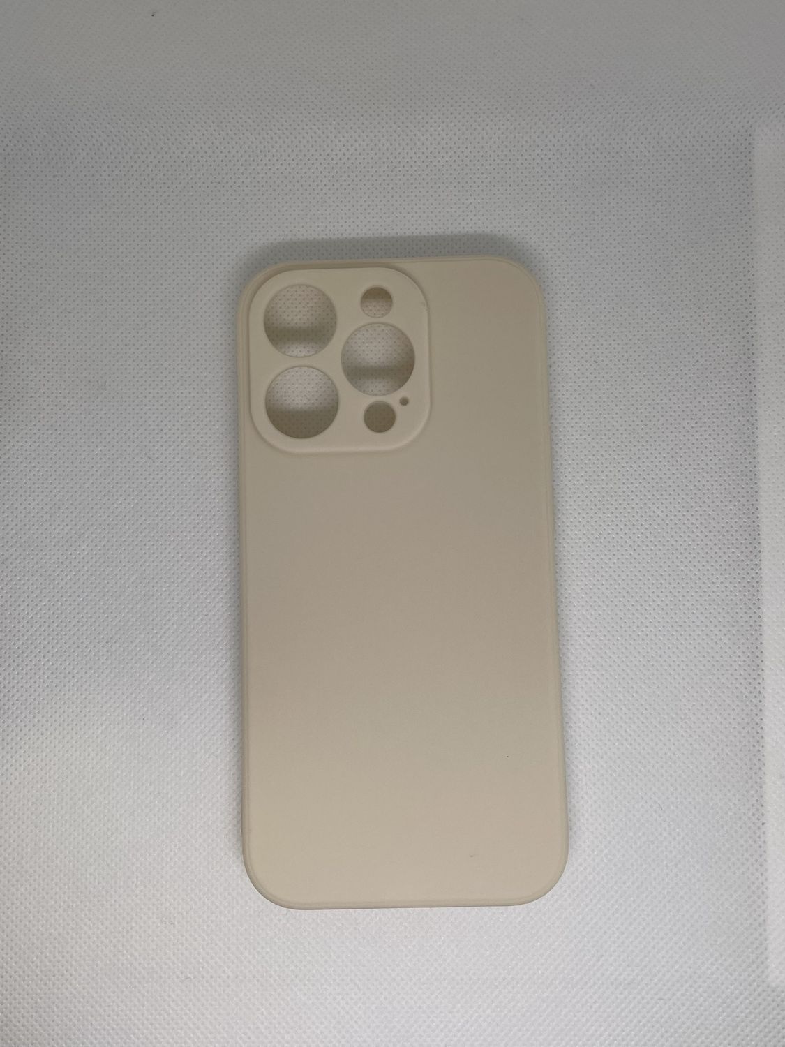 Solid Color Cases for Iphone 15 pro, Colour: cream