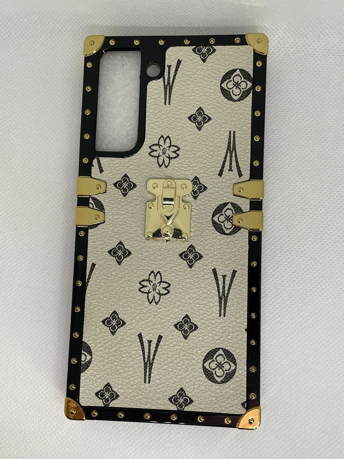 samsung Galaxy S21+ fashion case, Color: cream