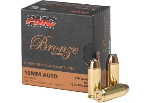 PMC 10MM AUTO 170GR JHP 25RD 20BX/CS