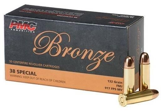 PMC 38 SPECIAL 132GR FMJ-RN 50RD 20BX/CS