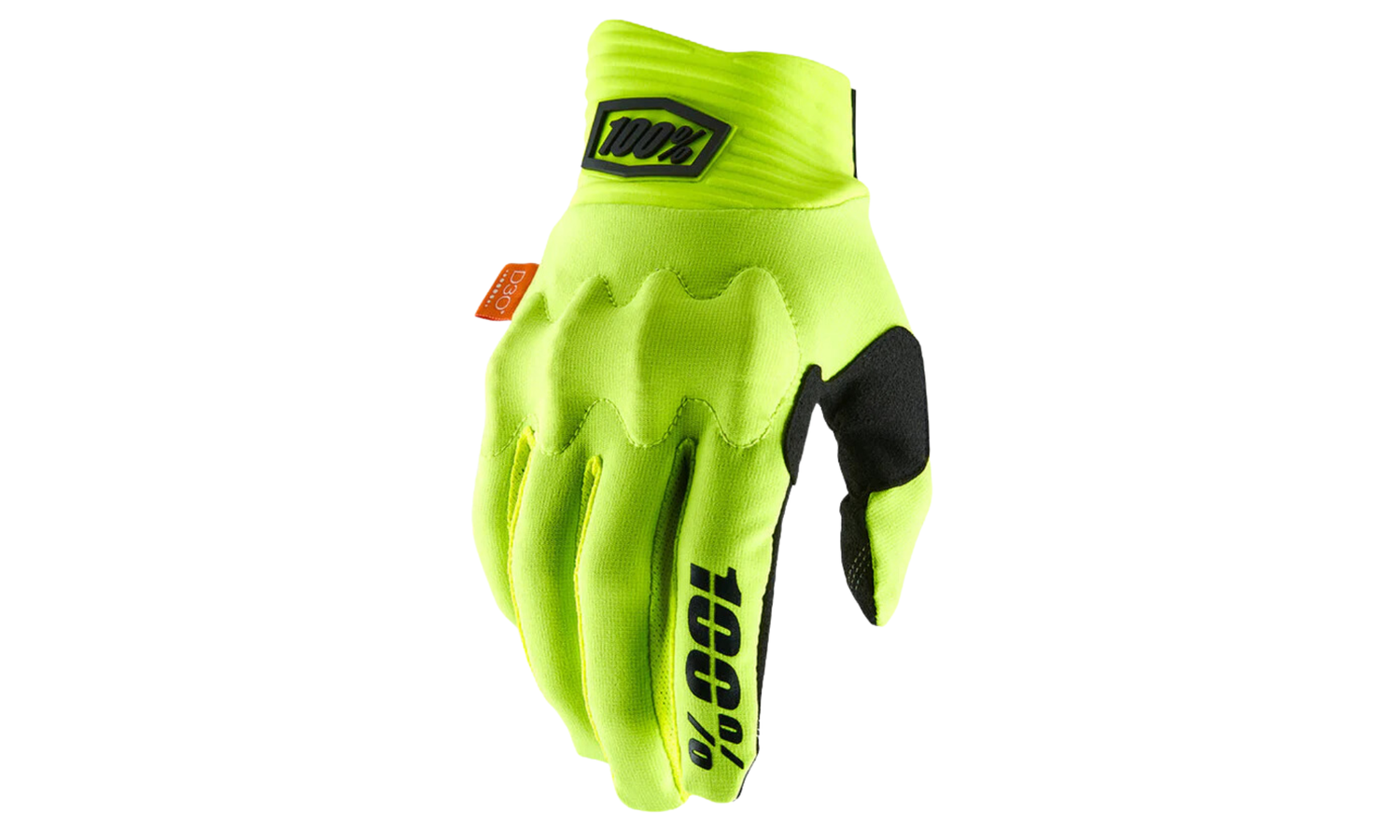 100% Cognito Gloves - Yellow/Black (X-Large)