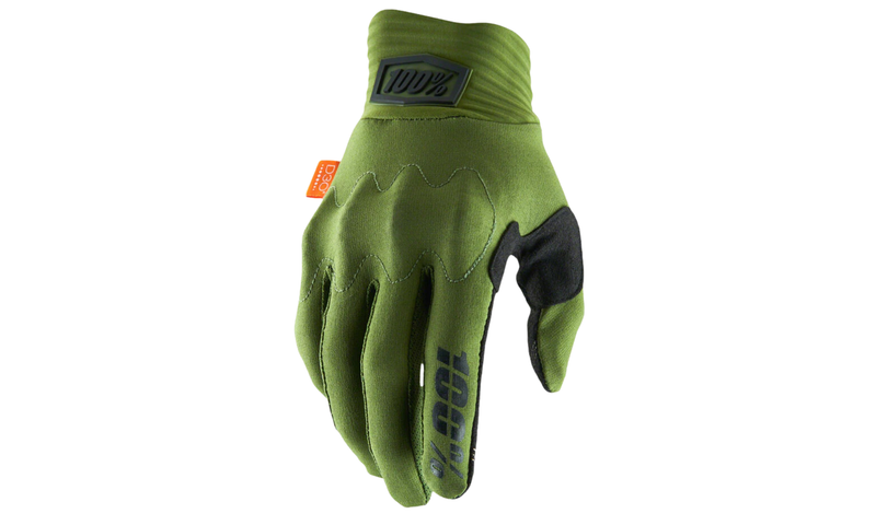 100% Cognito Gloves - Army Green/Black (X-Large)