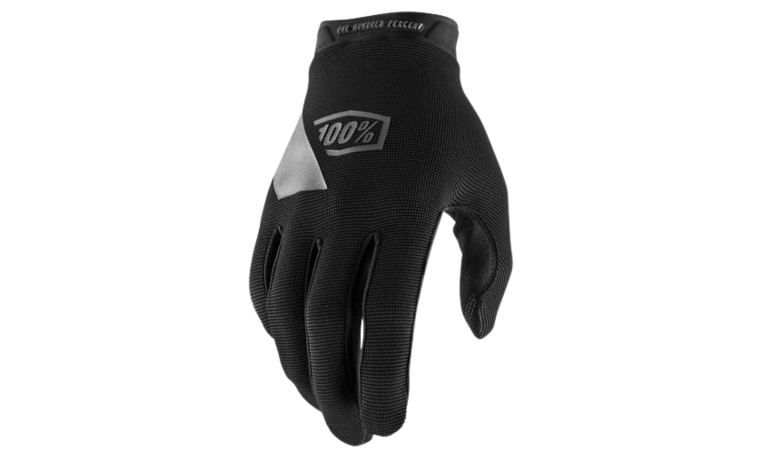 100% RIDECAMP Youth Gloves - Black (Small)