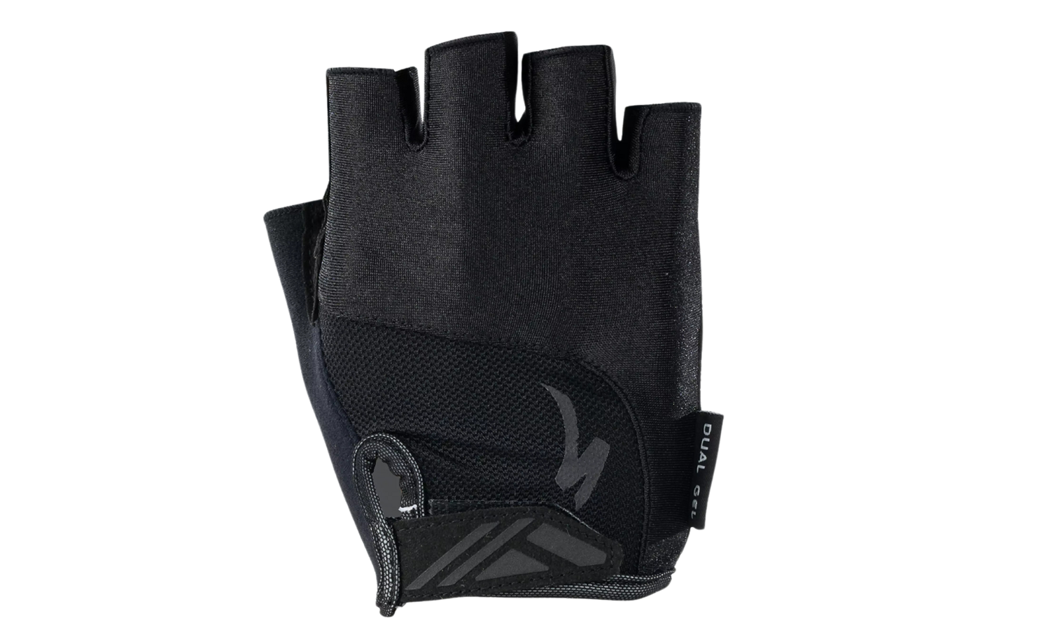Specialized Men&#39;s Body Geometry Duel-Gel Short Finger Gloves - Black (Large)
