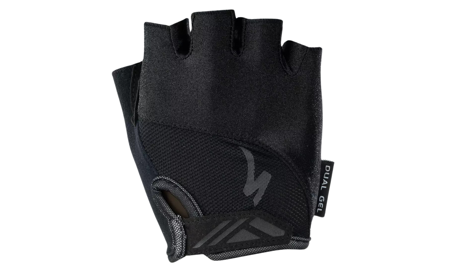 Specialized Women&#39;s Body Geometry Duel-Gel Short Finger Gloves - Black (Small)