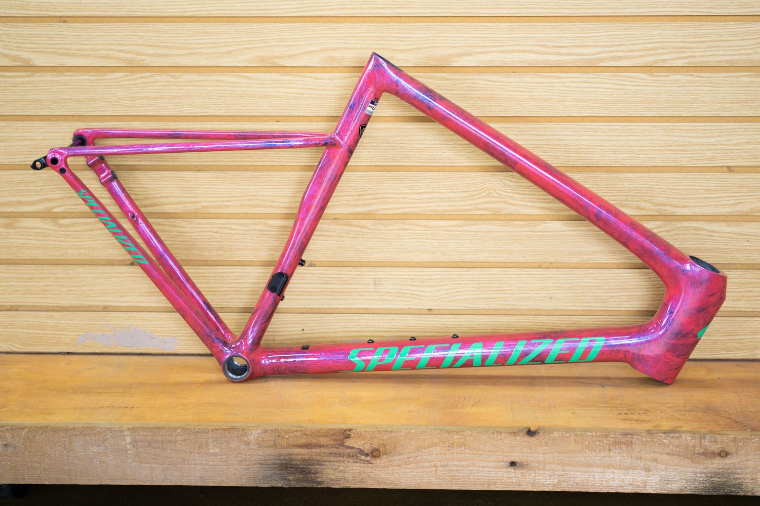 Specialized Tarmac SL8 Frameset - Gloss Carbon/Metallic