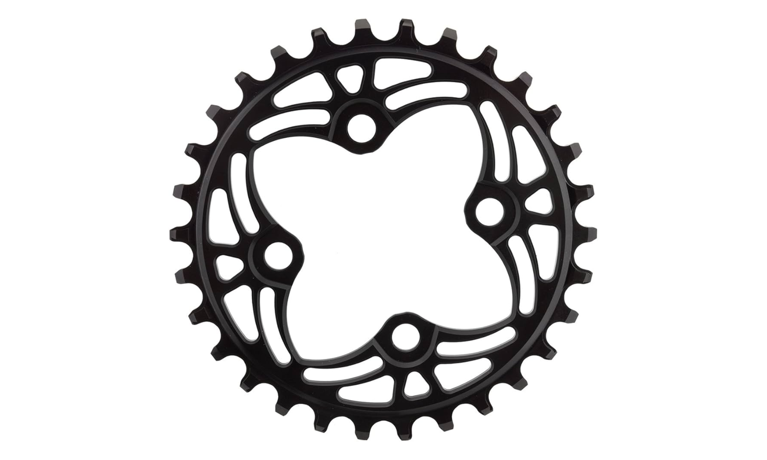 absoluteBLACK Narrow Wide Chainring - 64mm x 30T (Black)