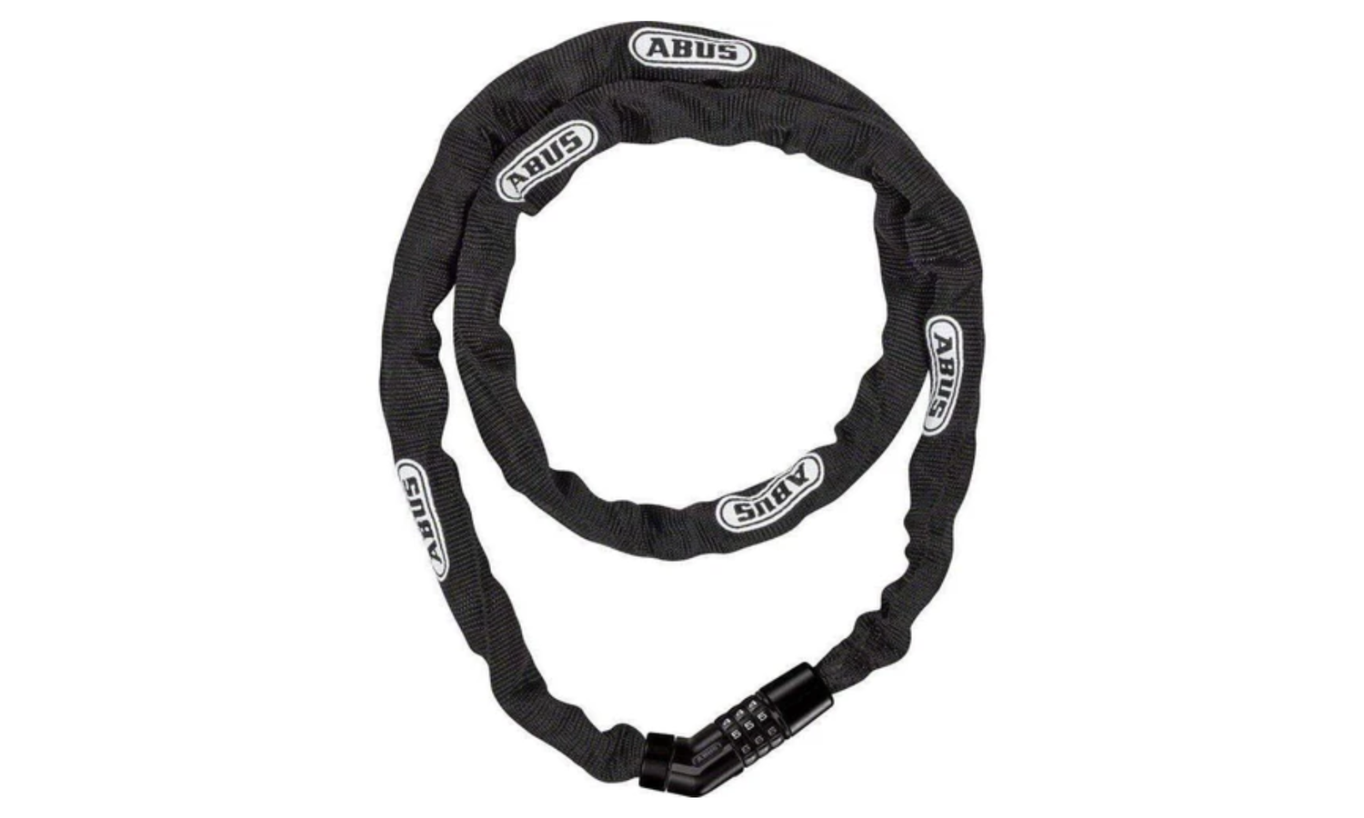 ABUS Steel-O-Chain 4804 Steel Bike Chain Lock - 110/4mm (Black)