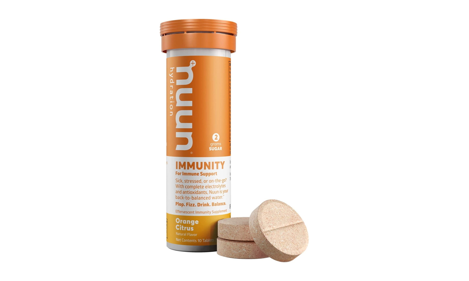 nuun Immunity Hydration Tablets: Orange Citrus (10 Ct)