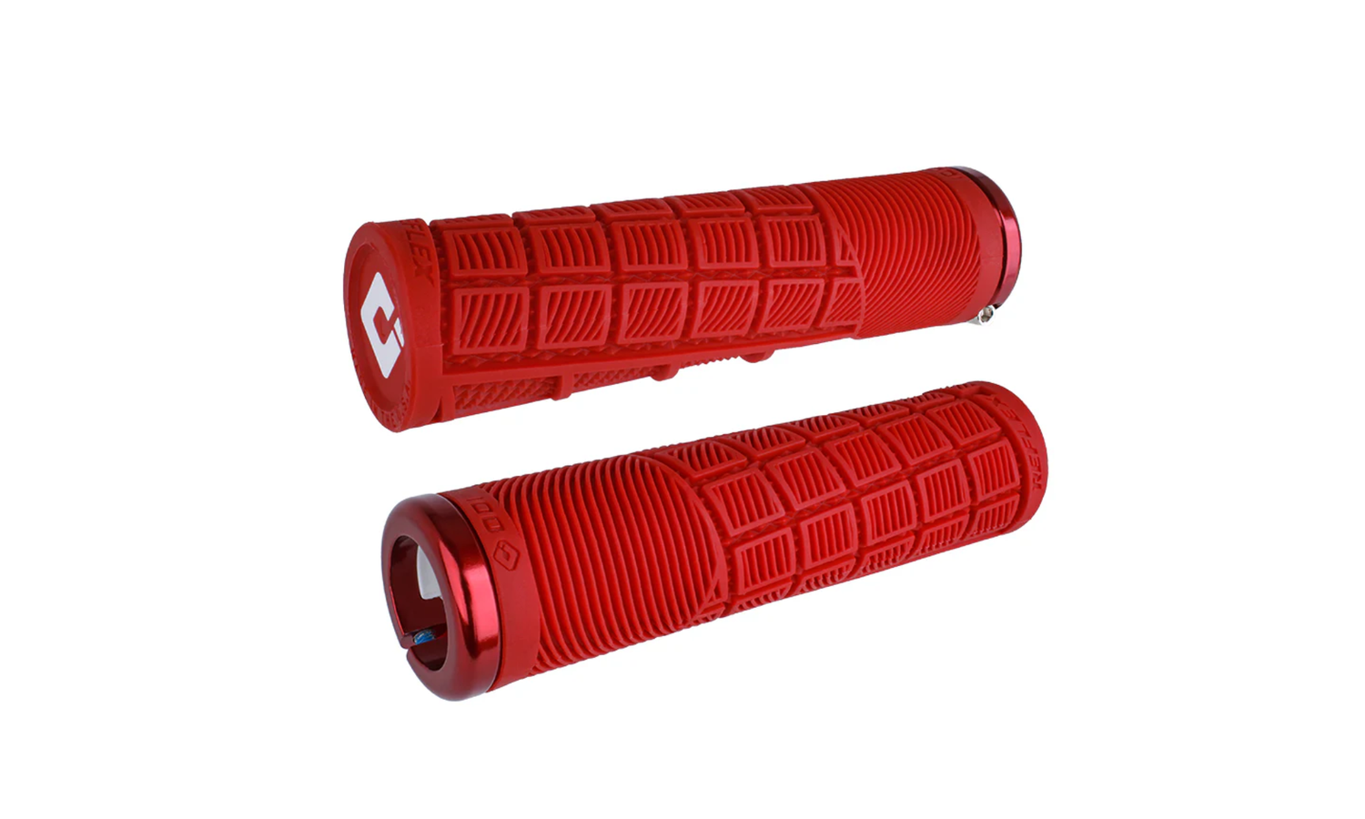 ODI Reflex Lock-On Grips - 135mm (Red)