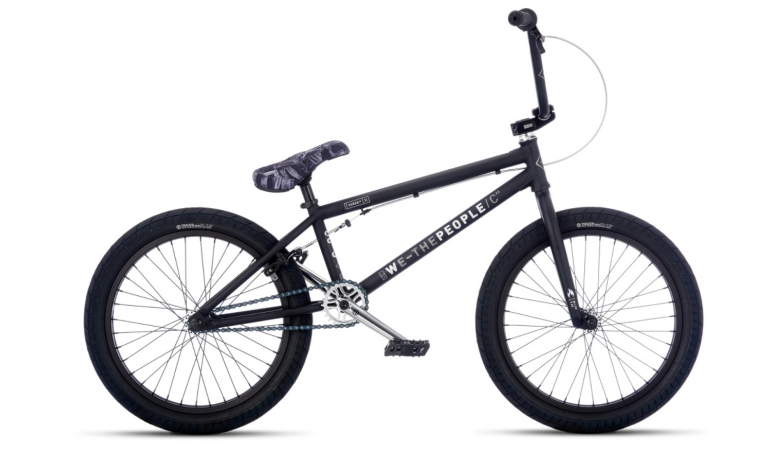 WeThePeople Curse 20&quot; 2017 - Matt Black (20.25&quot; Top Tube)