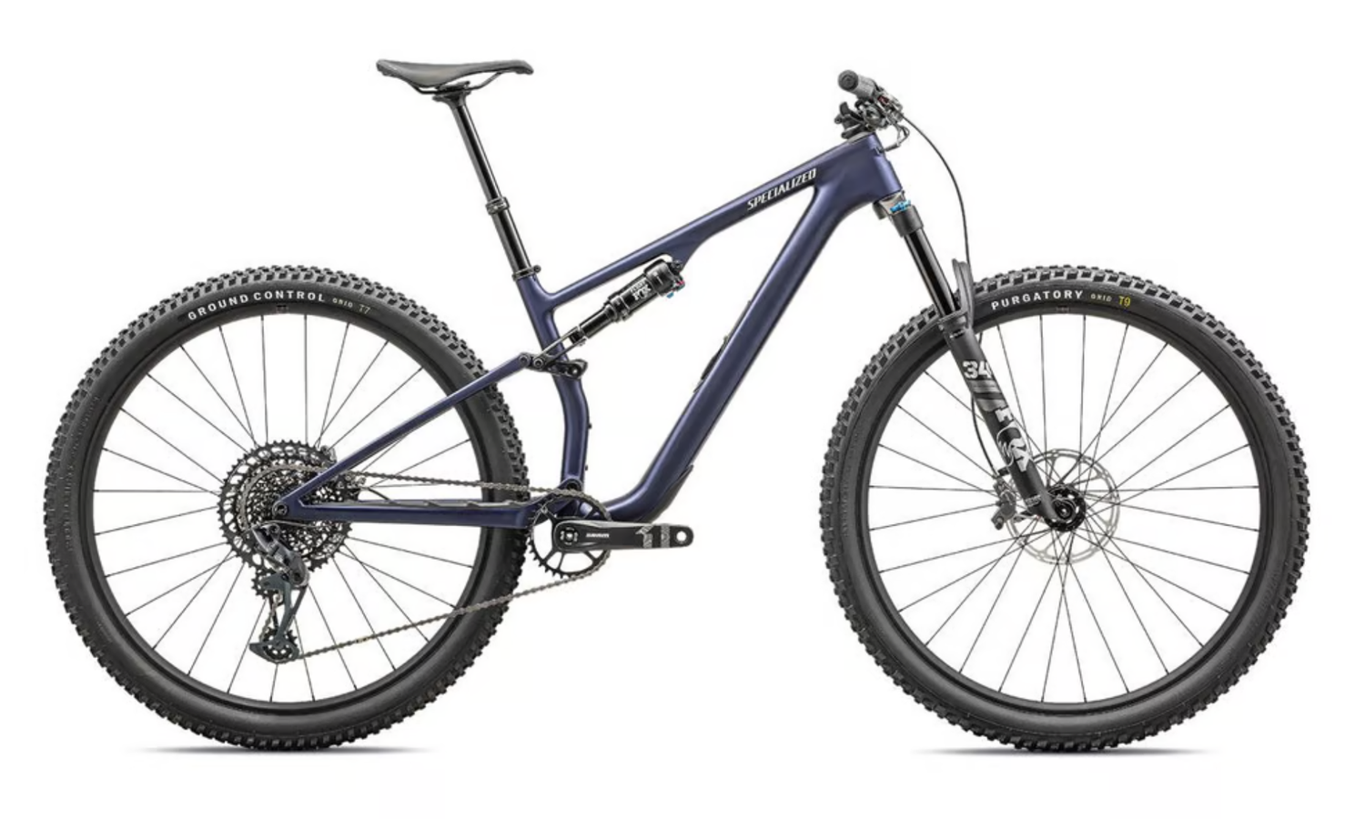 Epic 8 EVO Comp - Satin Blue Onyx/Dune White (XL)