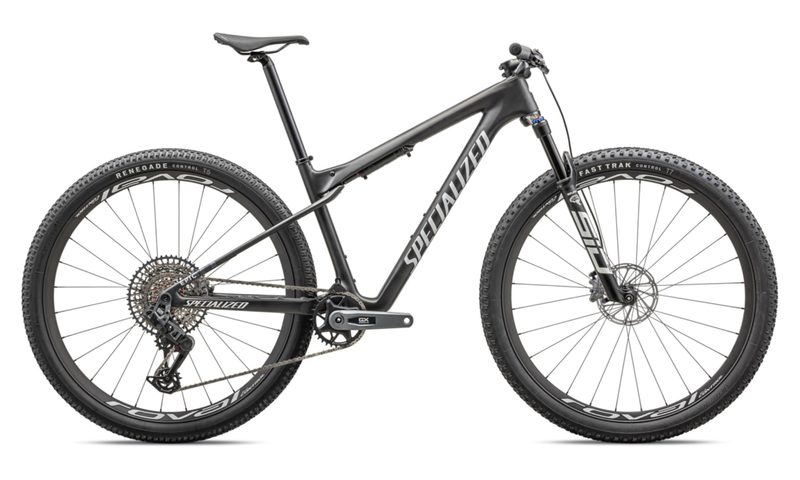 Specialized Epic World Cup Expert - Satin Carbon/White Pearl (M)