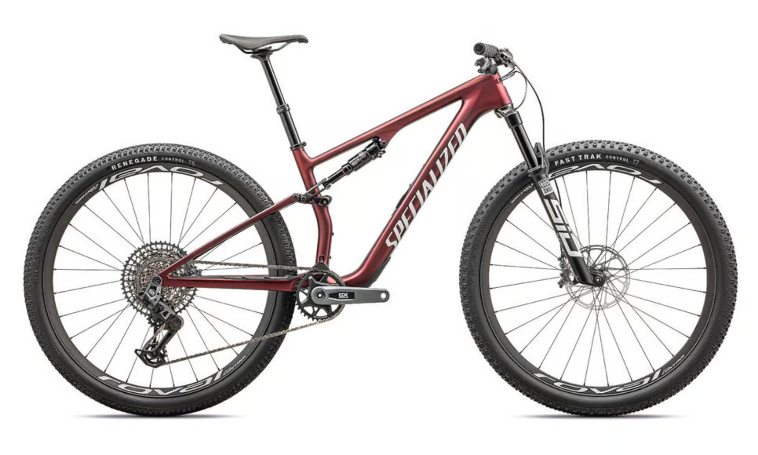 Specialized Epic 8 Expert - Satin Red Sky/White (M)