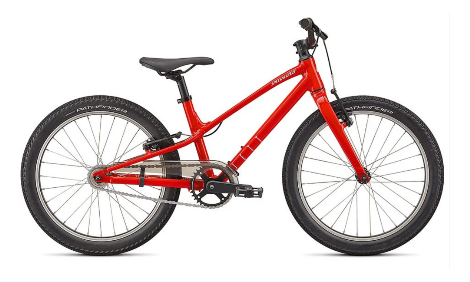 Specialized Jett 20 Single Speed - Gloss Flo Red/White