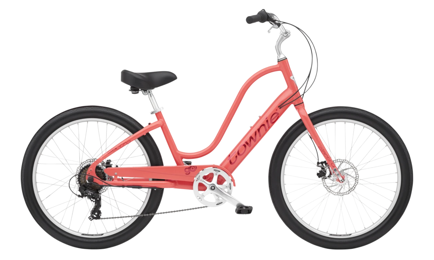 Electra Townie Go! 7D EQ Step-Thru - Guava