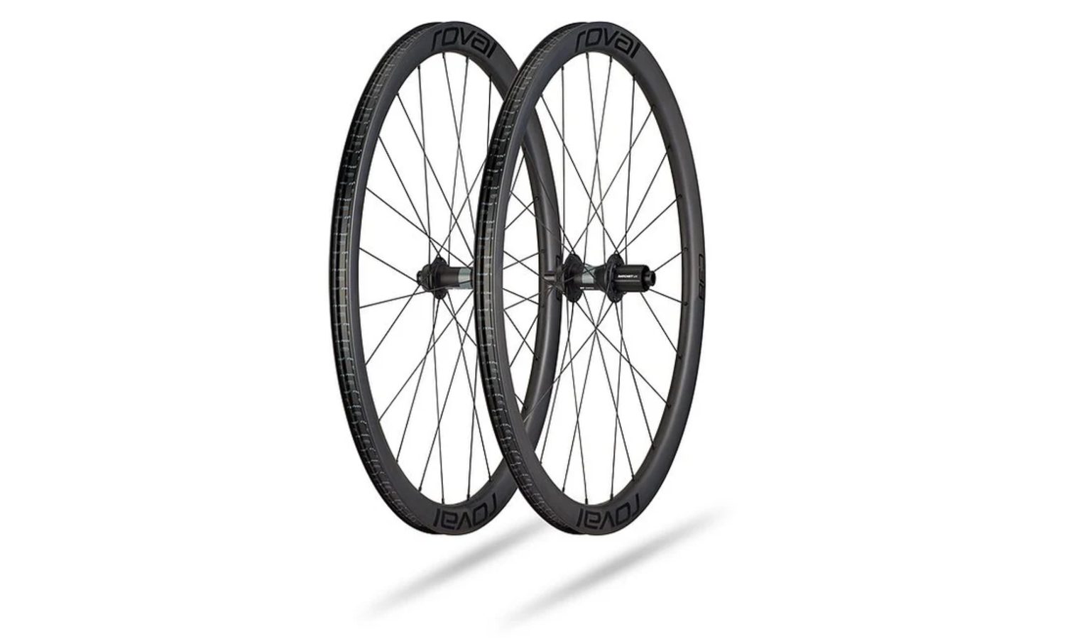 Specialized Roval Rapide C 38 Wheelset - Satin Carbon/Black (700c)