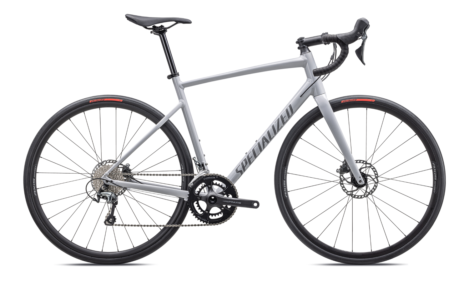 Specialized Allez E5 Disc Sport - Gloss Dove Grey/Cool Grey/Chameleon Lapis (49)