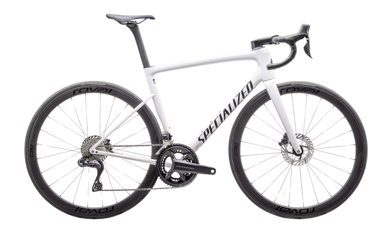 Specialized Tarmac SL8 Expert Ultegra Di2 - Gloss White/Black Metallic (56)