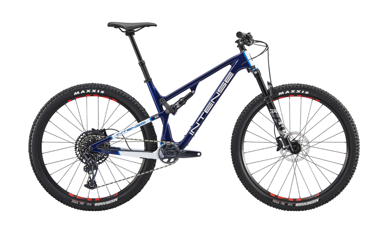 Intense Sniper T Expert - Gloss Blue/White (L)