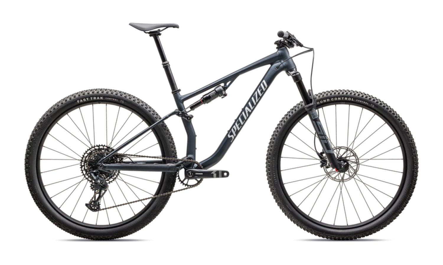 Specialized Chisel Comp - Satin Metallic Deep Lake/Gloss White (L)