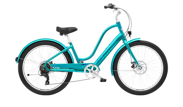 Electra Townie Go! 7D EQ Step-Thru - Mermaid Green